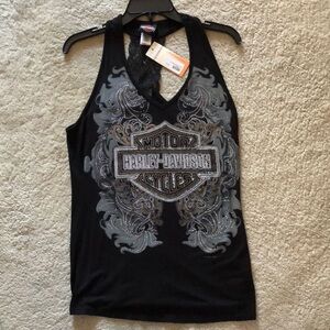 Harley-Davidson Black Ice Queen Tank Top NWT